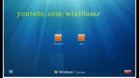 Windows 7 Ultimate Tips How To Switch Users Youtube