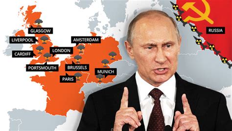 World War 3 Vladimir Putin S Nuclear Targets Which Could Be Hit During