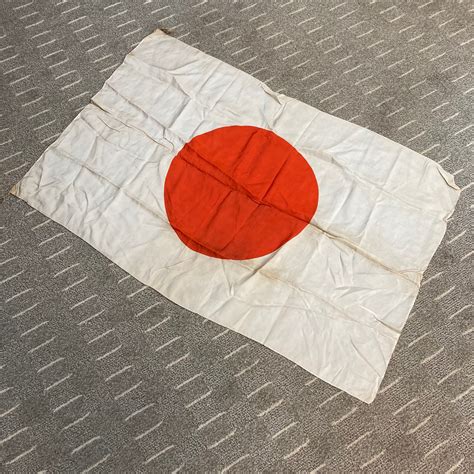 World War Ii Era Japanese Silk Flag The War Store And More Military