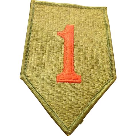 Ww2 Wwii 1St Infantry Division The Big Red One Patch 76837508