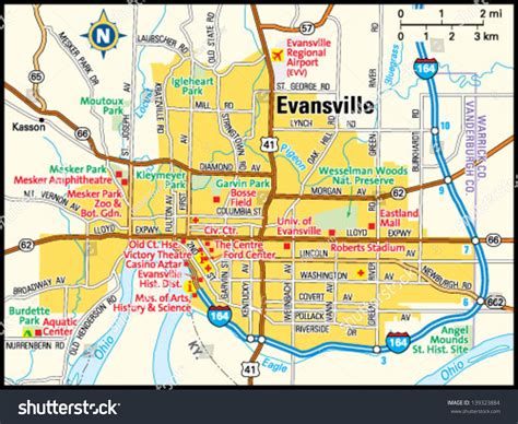 Zip Code Map Evansville In Map