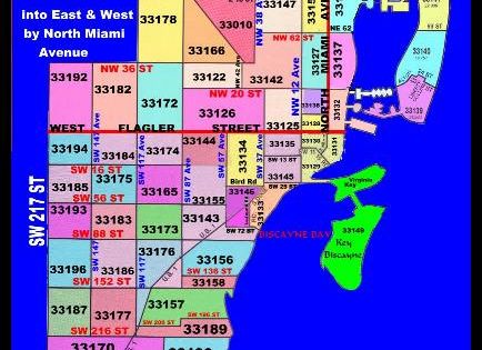 Zip Code Map Miami Lakes Fl America Map