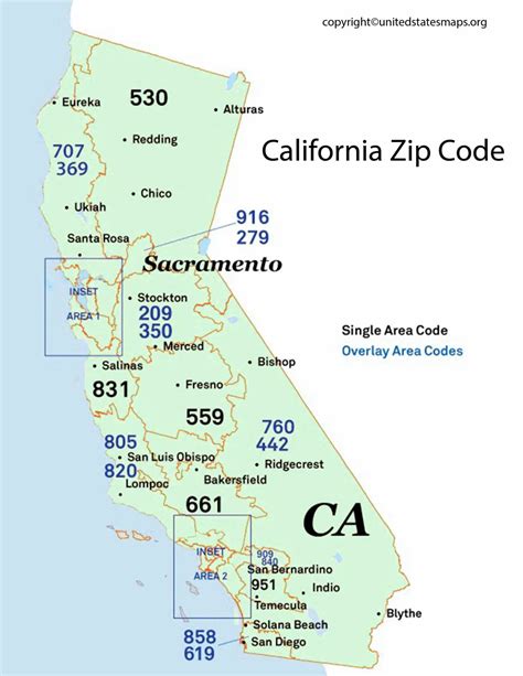 Zip Code Usa California