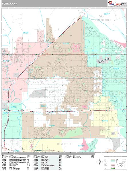 Zip Codes In Fontana Ca