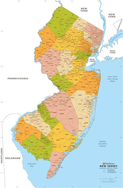 Zip Codes Nj