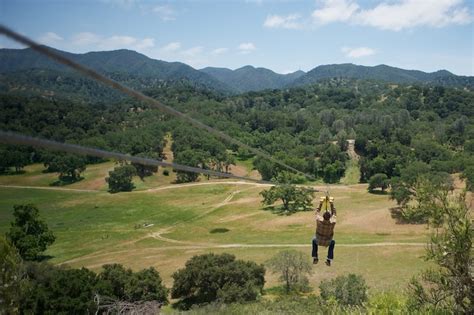 Zip Line Santa Margarita Ranch San Luis Obispo County California